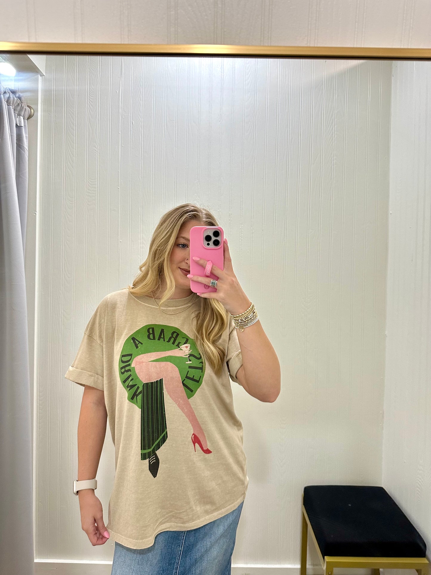 LET'S GRAB A DRINK BOYFRIEND TEE