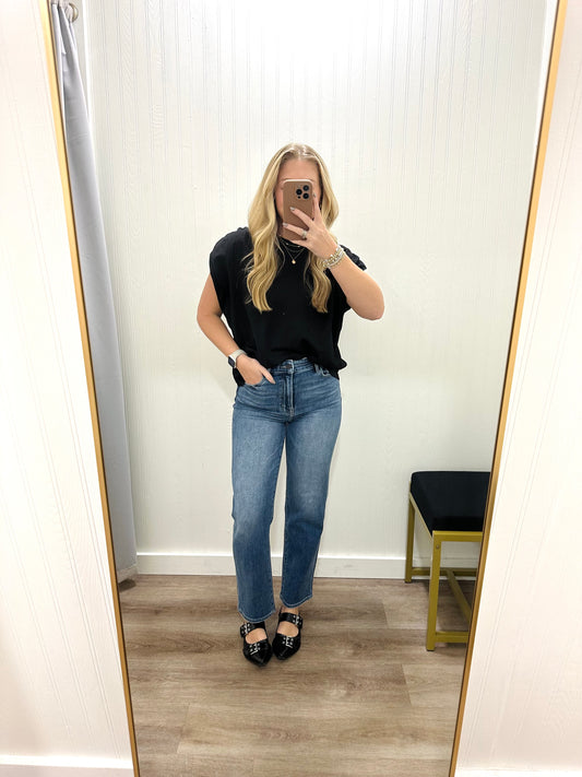 TRACEY RELAXED STRAIGHT JEANS
