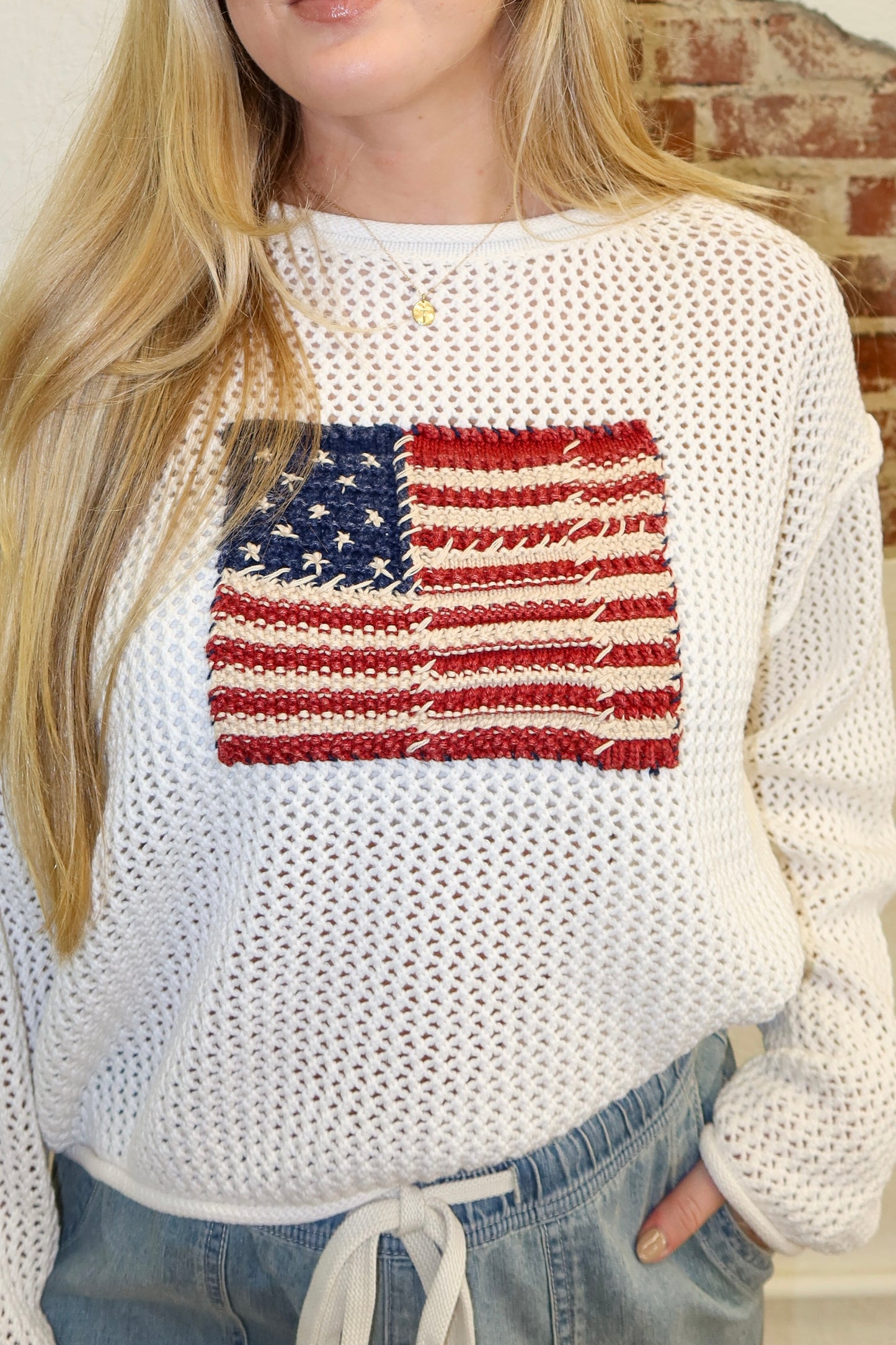 STAR SPANGLED SWEATER