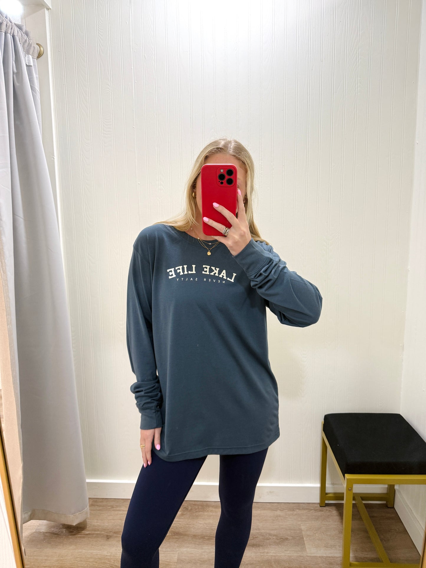 LONG SLEEVE LAKE LIFE TEE