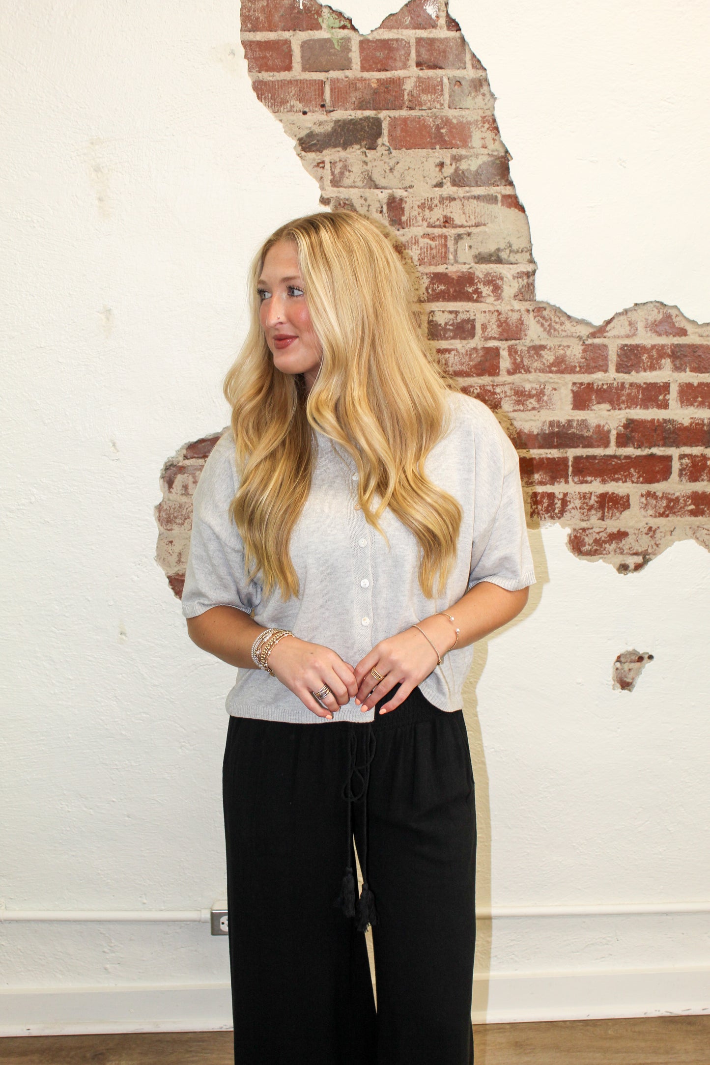 LOGAN CARDIGAN | HEATHER GREY