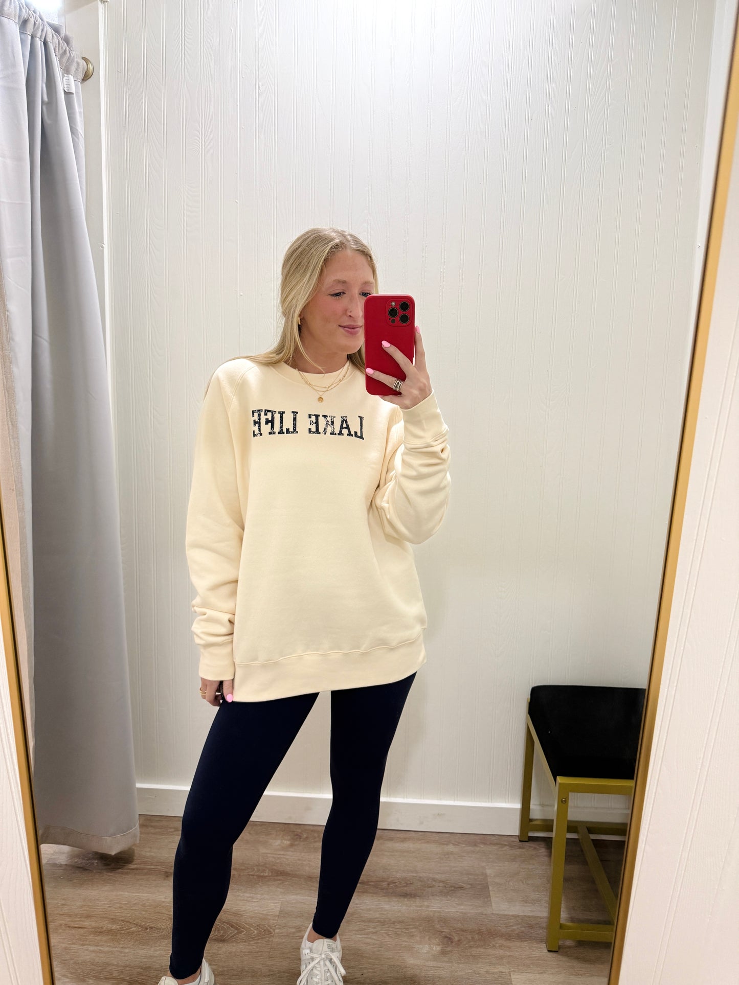 SANDBAR LAKE LIFE CREWNECK