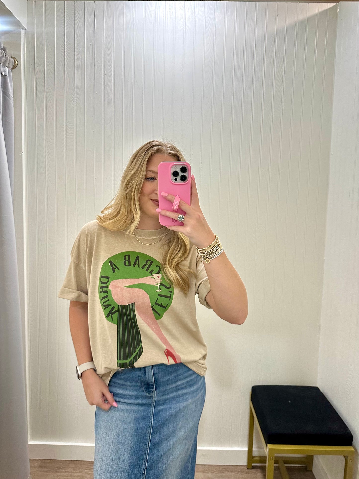 LET'S GRAB A DRINK BOYFRIEND TEE