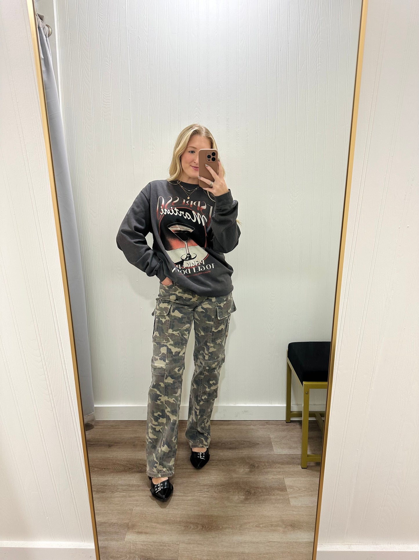 VINTAGE ESPRESSO MARTINI SWEATSHIRT