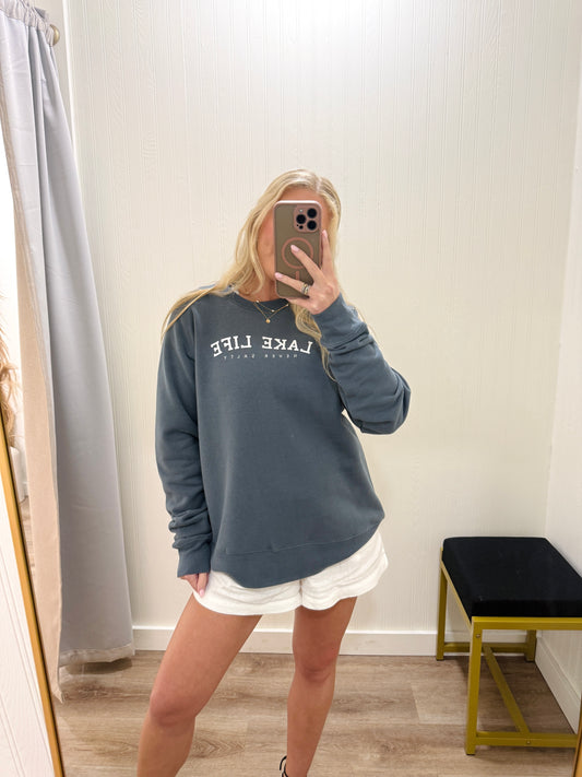 DEEP WATER LAKE LIFE CREWNECK