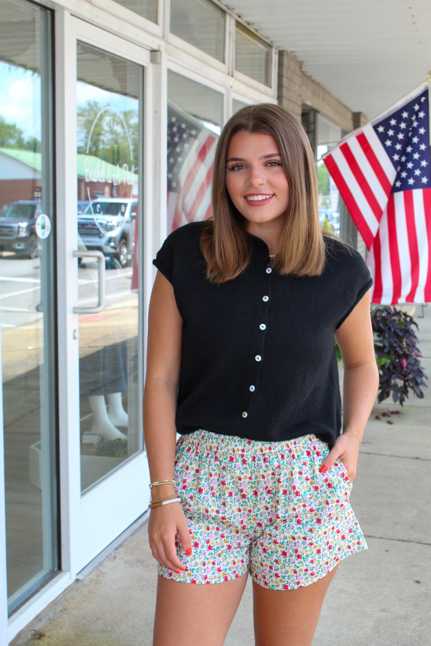 PIPER VEST CARDIGAN | BLACK