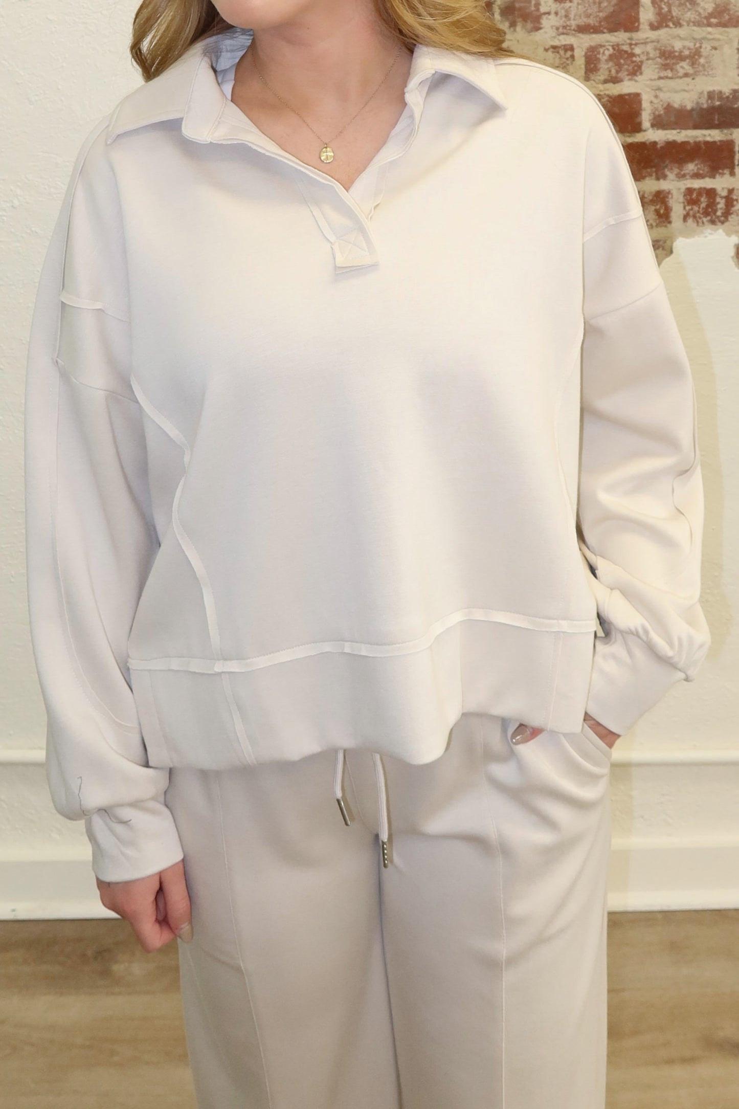 SHORELINE LUXE PULLOVER