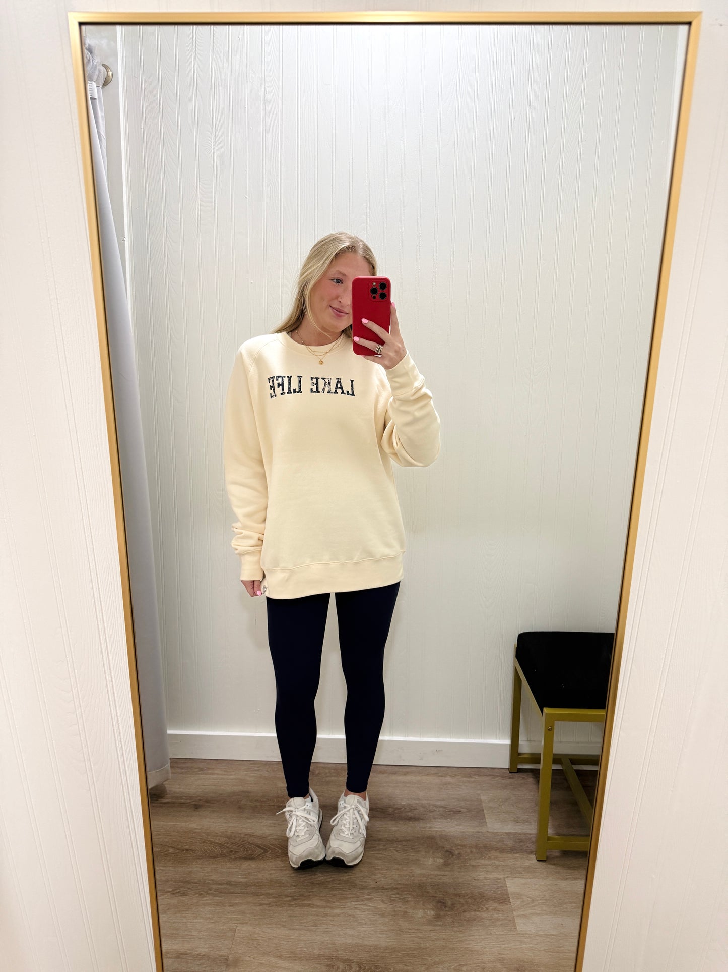 SANDBAR LAKE LIFE CREWNECK