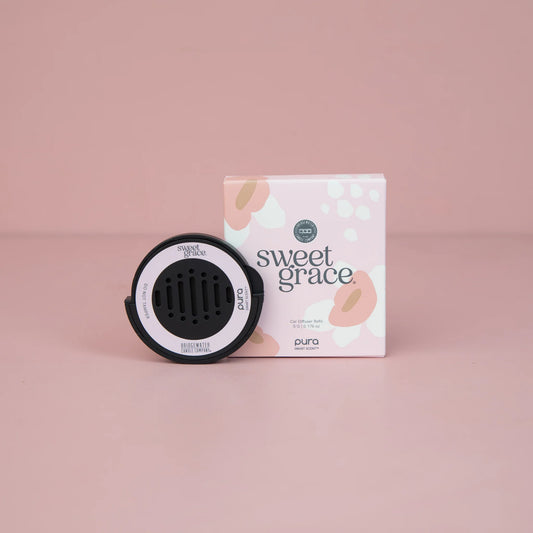 BRIDGEWATER + PURA SWEET GRACE CAR DIFFUSER CARTRIDGE