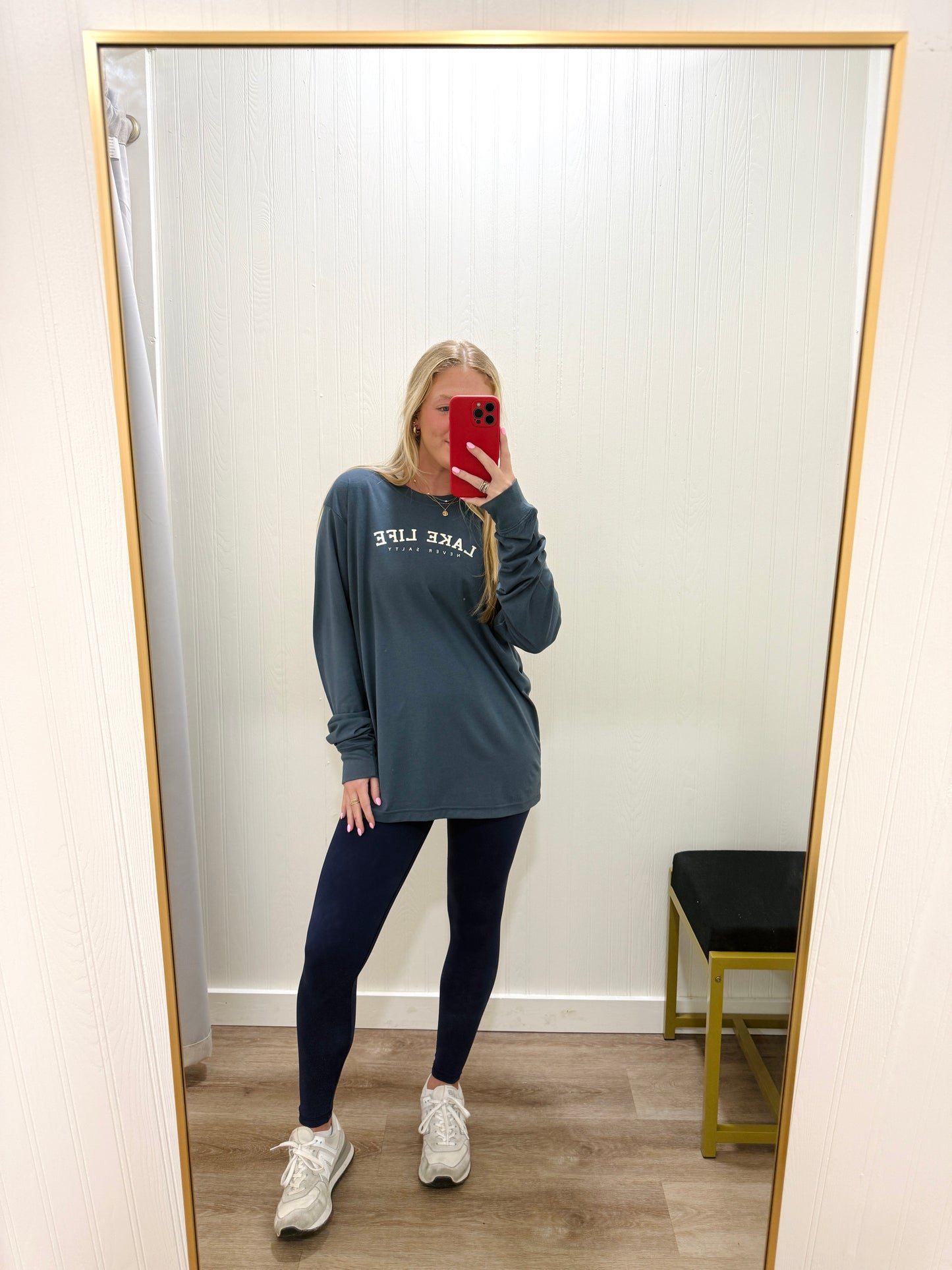 LONG SLEEVE LAKE LIFE TEE