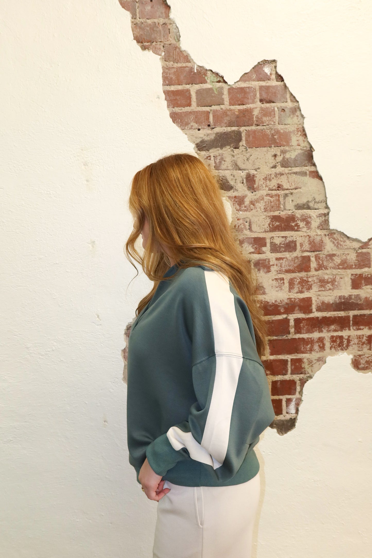 LAGOON TIDE POLO SWEATSHIRT