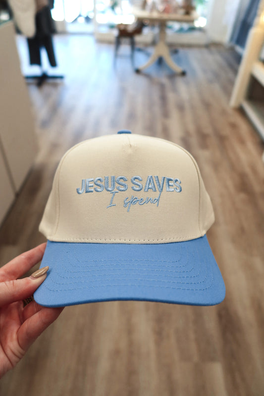JESUS SAVES HAT