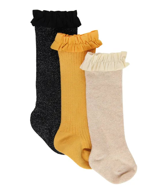 KNEE HIGH SOCKS 3-PACK