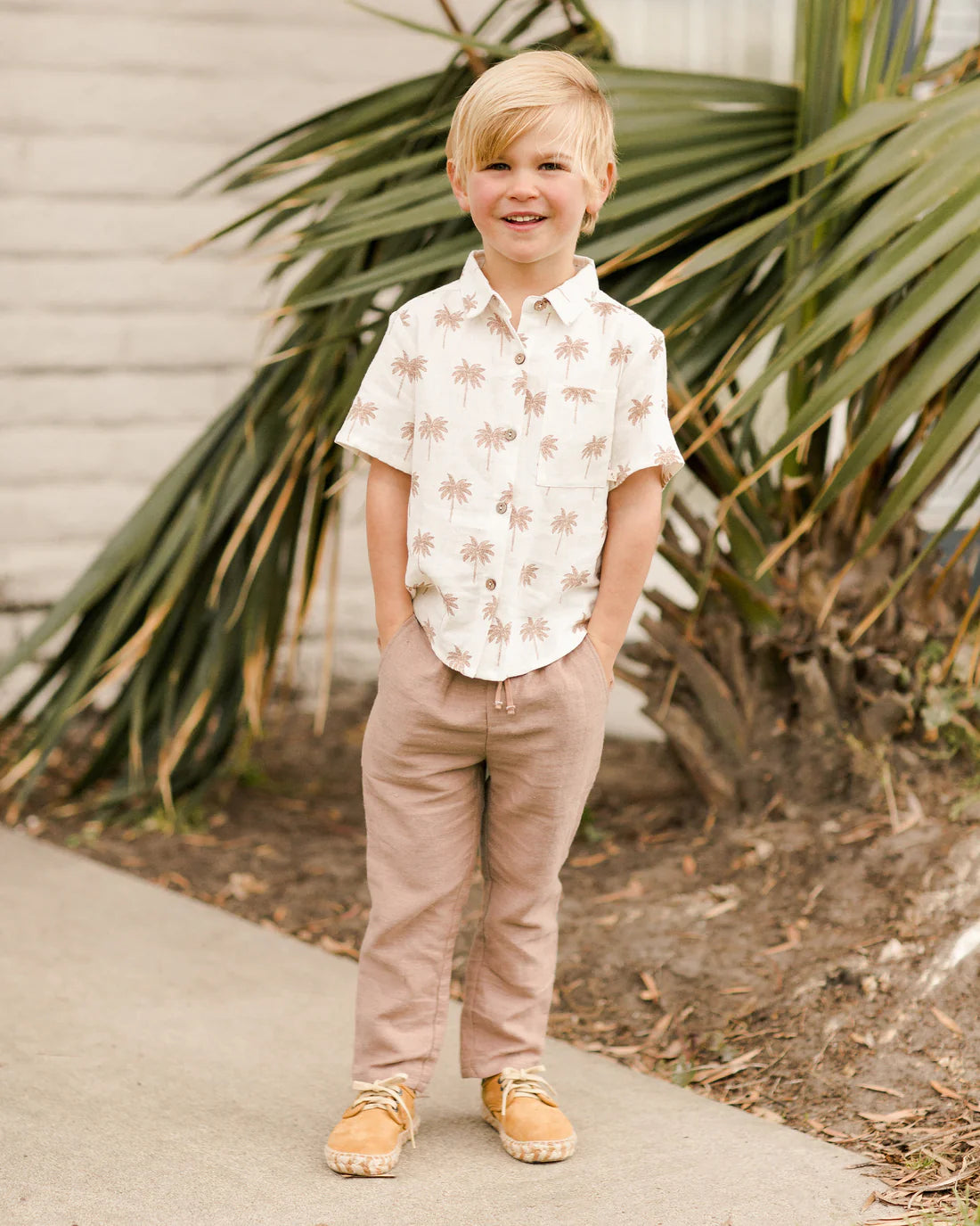 ETHAN TROUSER || CLAY