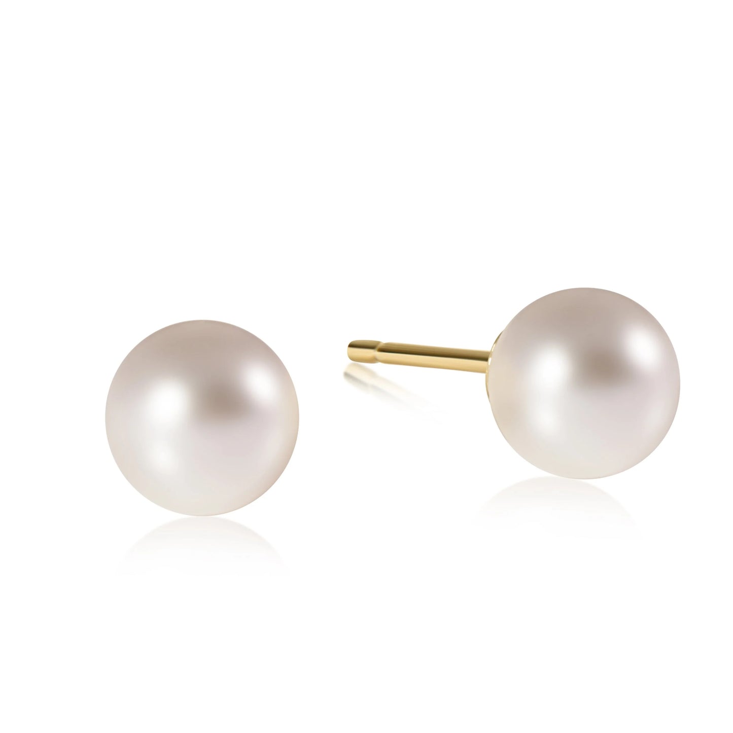 CLASSIC 10MM BALL STUD- PEARL