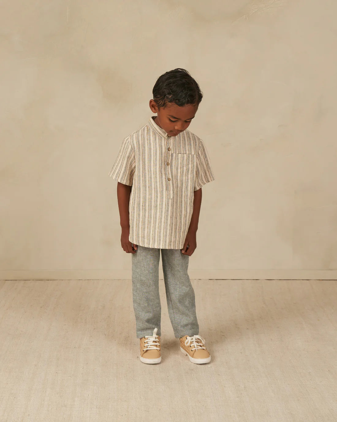 KALEN PANT || HEATHERED INDIGO