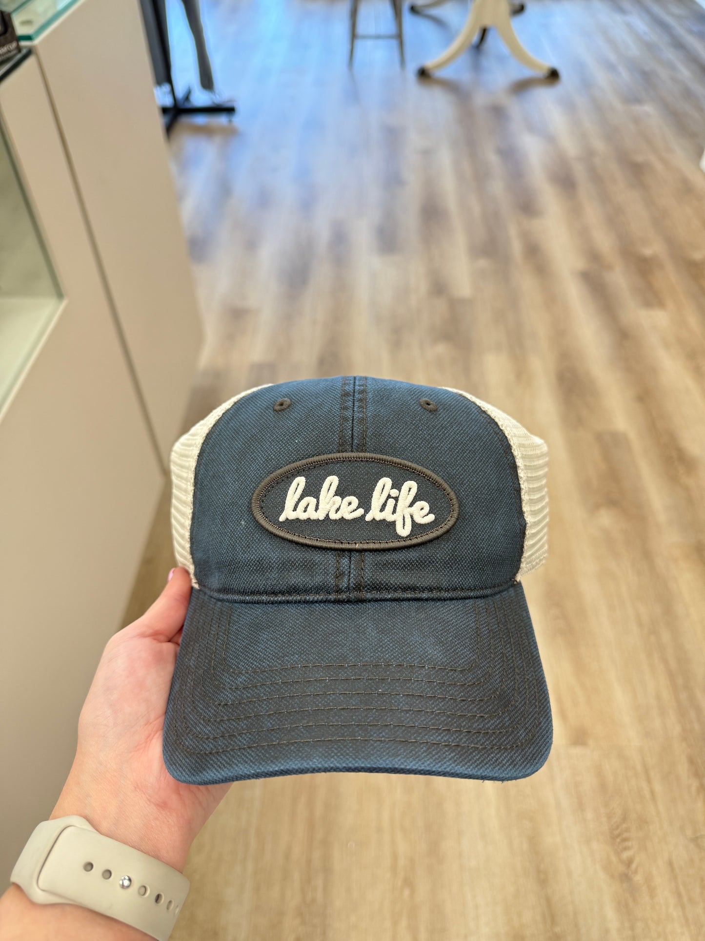 DENIM LAKE LIFE HAT