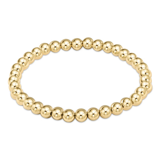 CLASSIC 5MM GOLD BEAD BRACELET
