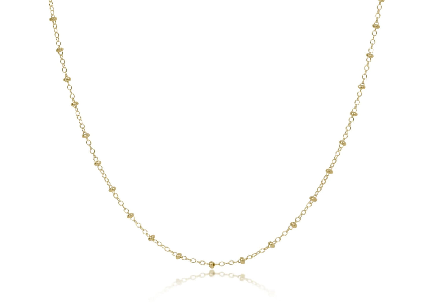 15" CHOKER SIMPLICITY CHAIN- CLASSIC 2MM GOLD