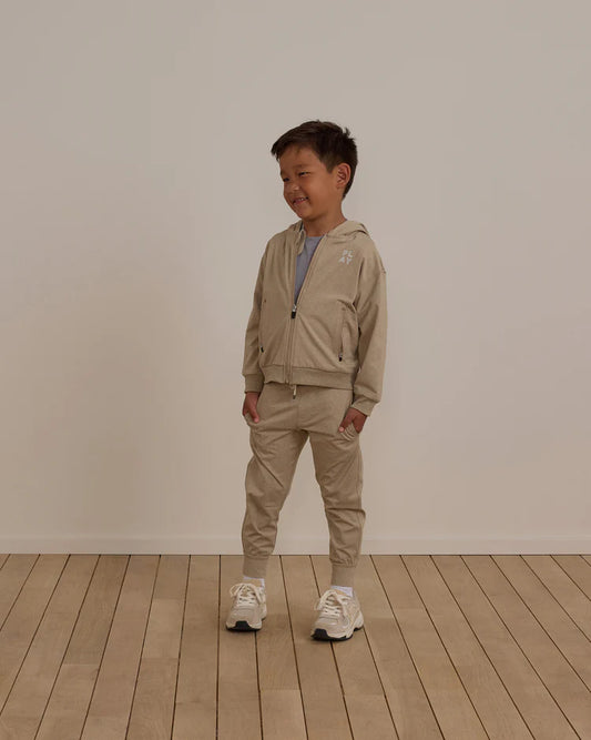 CENTURY TECH JOGGER || HEATHERED PEBBLE