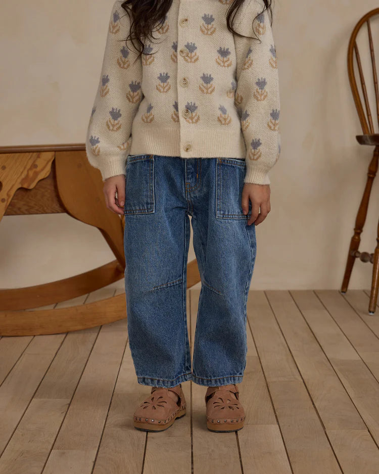 BARREL PANT || INDIGO