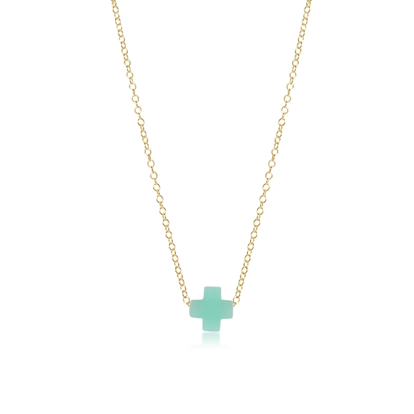 16” SIGNATURE CROSS NECKLACE