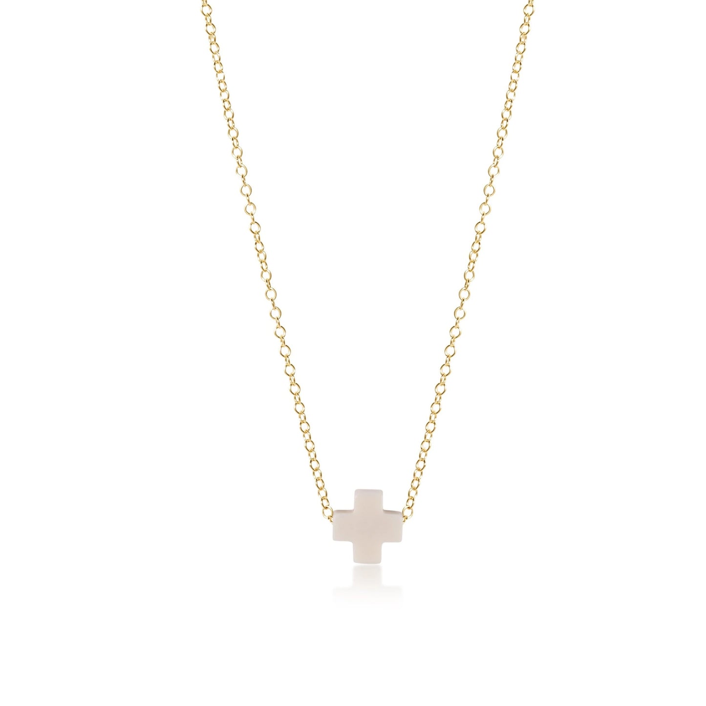 16” SIGNATURE CROSS NECKLACE