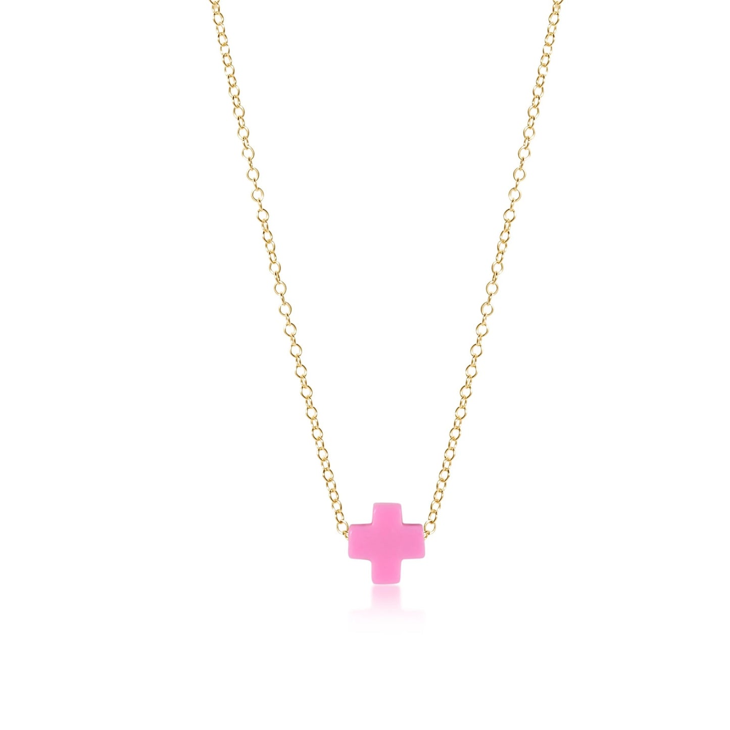 16” SIGNATURE CROSS NECKLACE