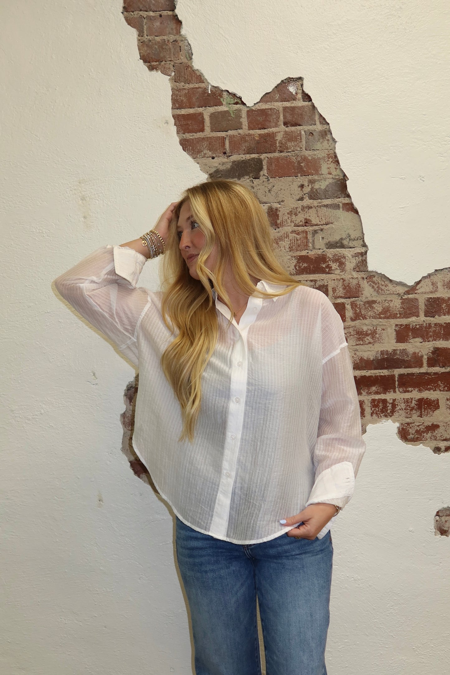 Airy Textured Top