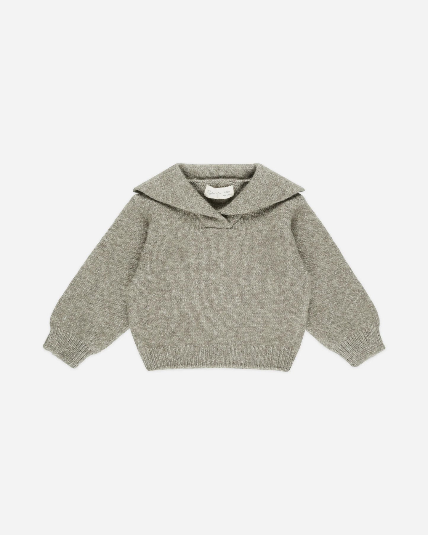 CASH PULLOVER KNIT SET || HEATHERED LAUREL