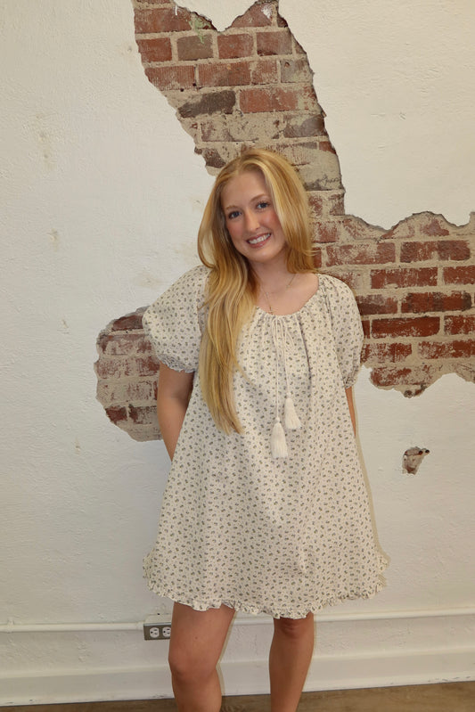 BLUE HAZE MINI DRESS