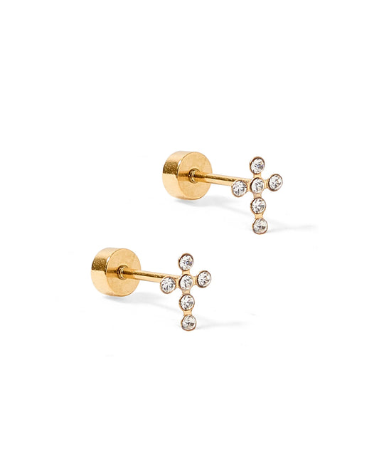 CLARA CROSS- SCREWBACK STUD