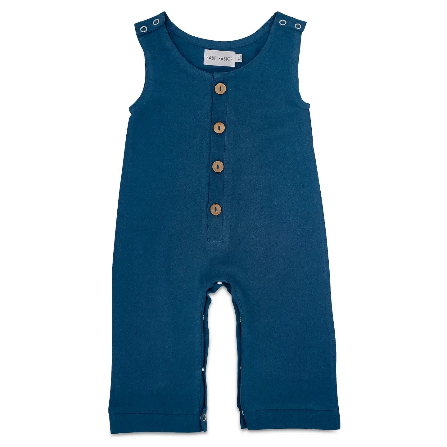 COBALT BLUE BABY ROMPER