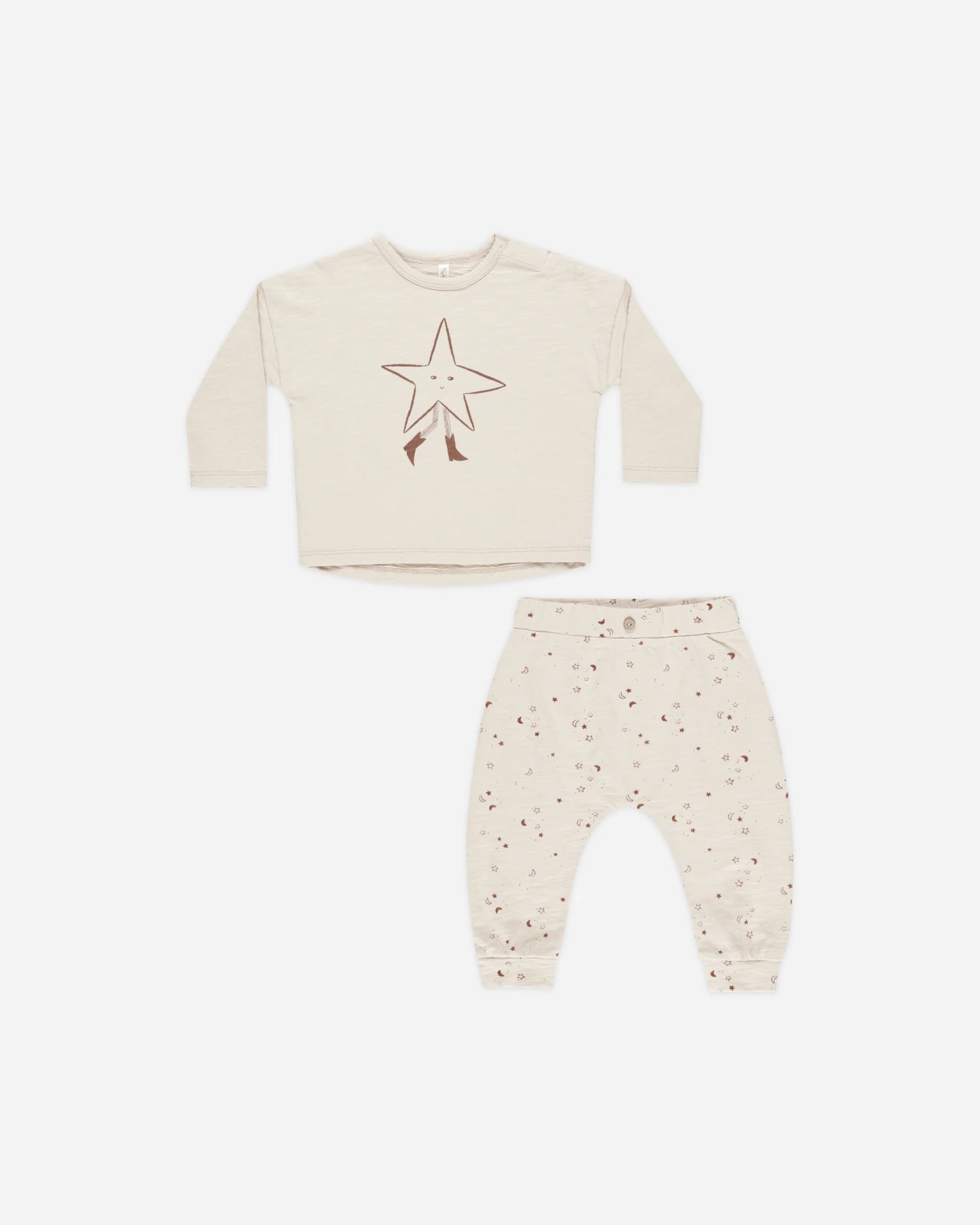 LONG SLEEVE TEE + PANT SET || TWINKLE