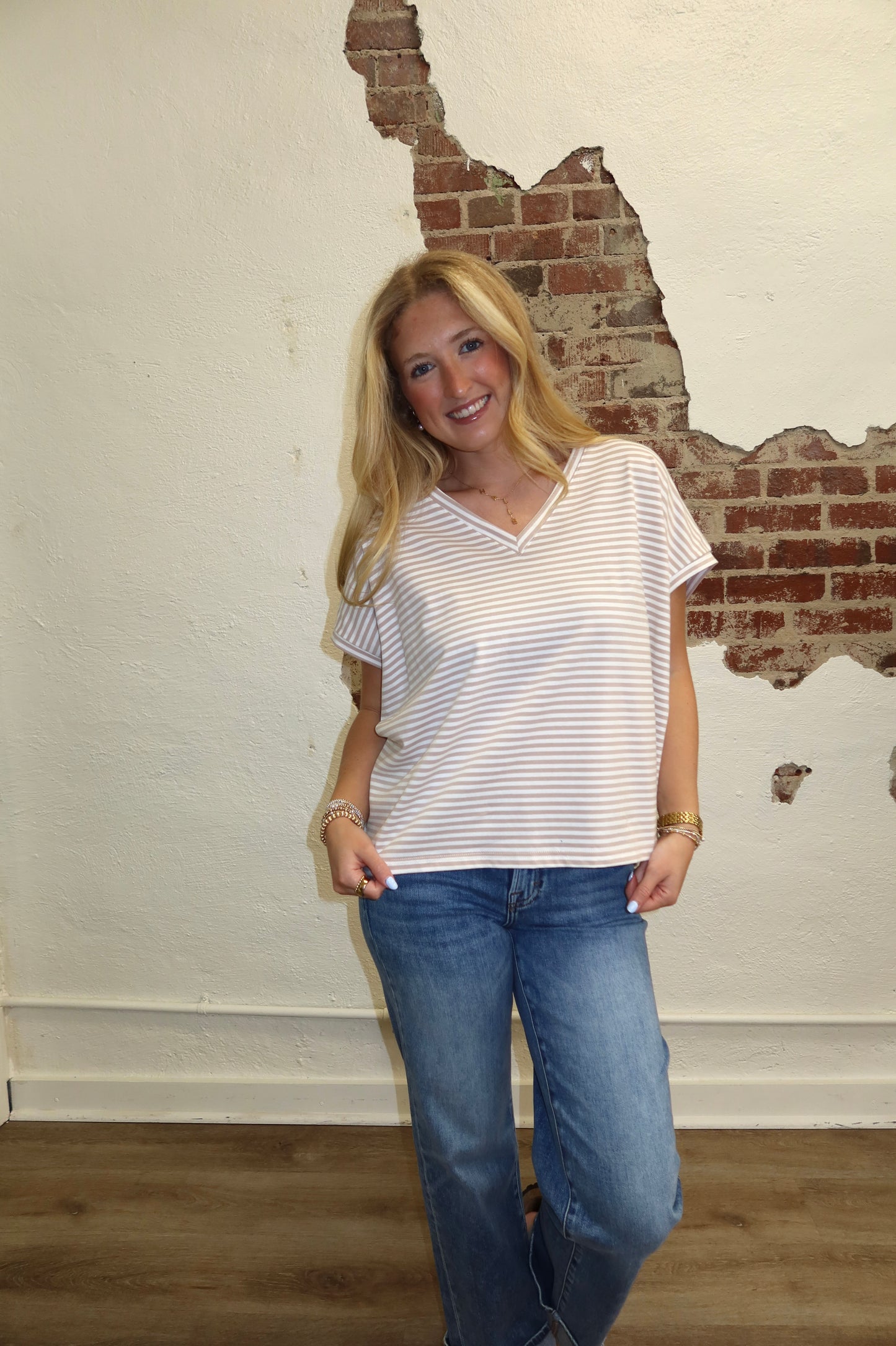 The Sunday Stripe Tee