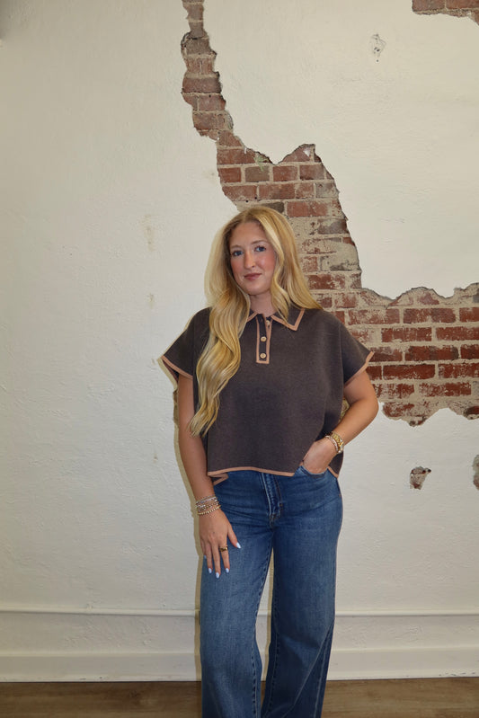 The Oxford Knit Top