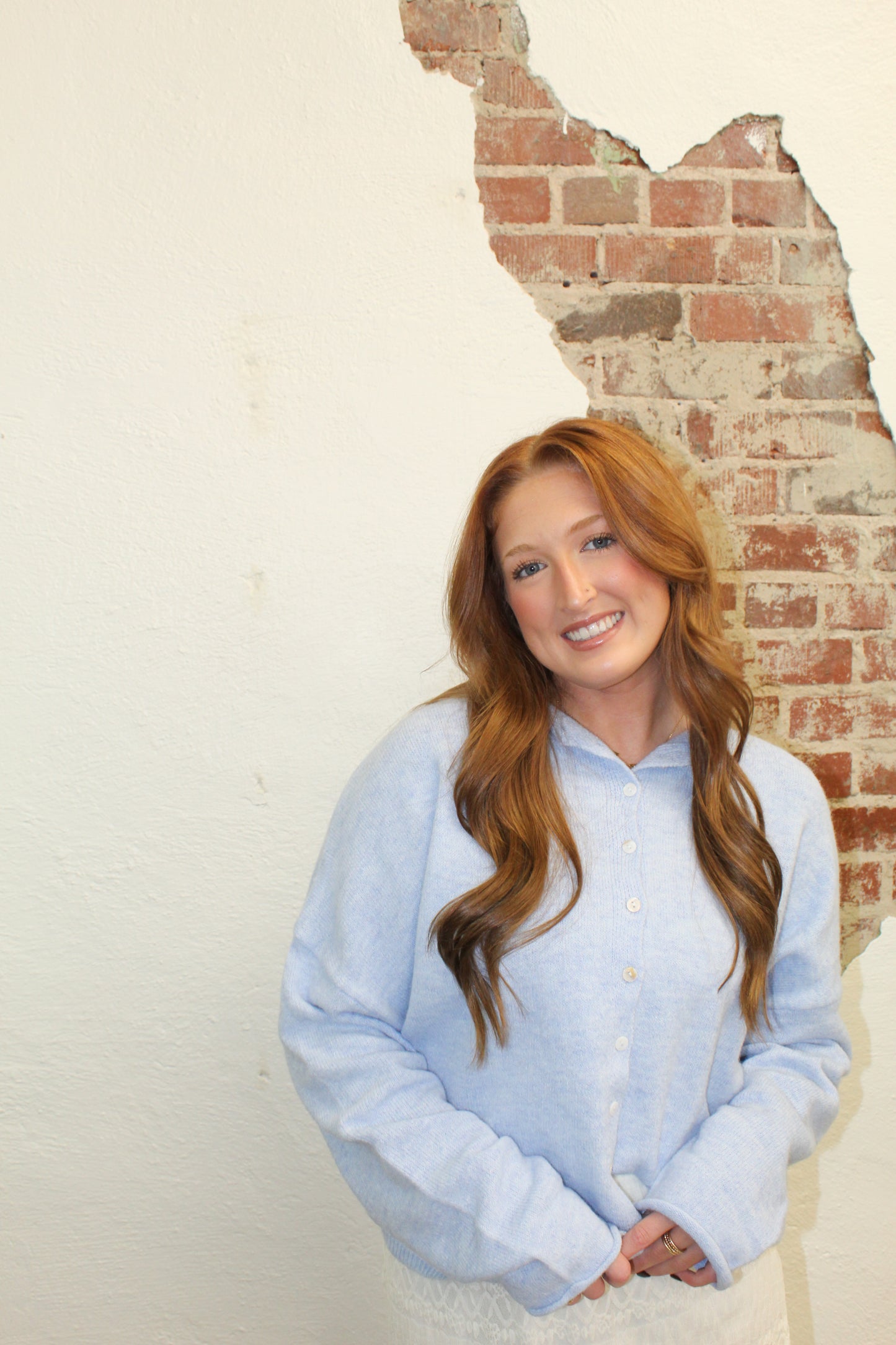 PIPER CARDIGAN | SKY BLUE