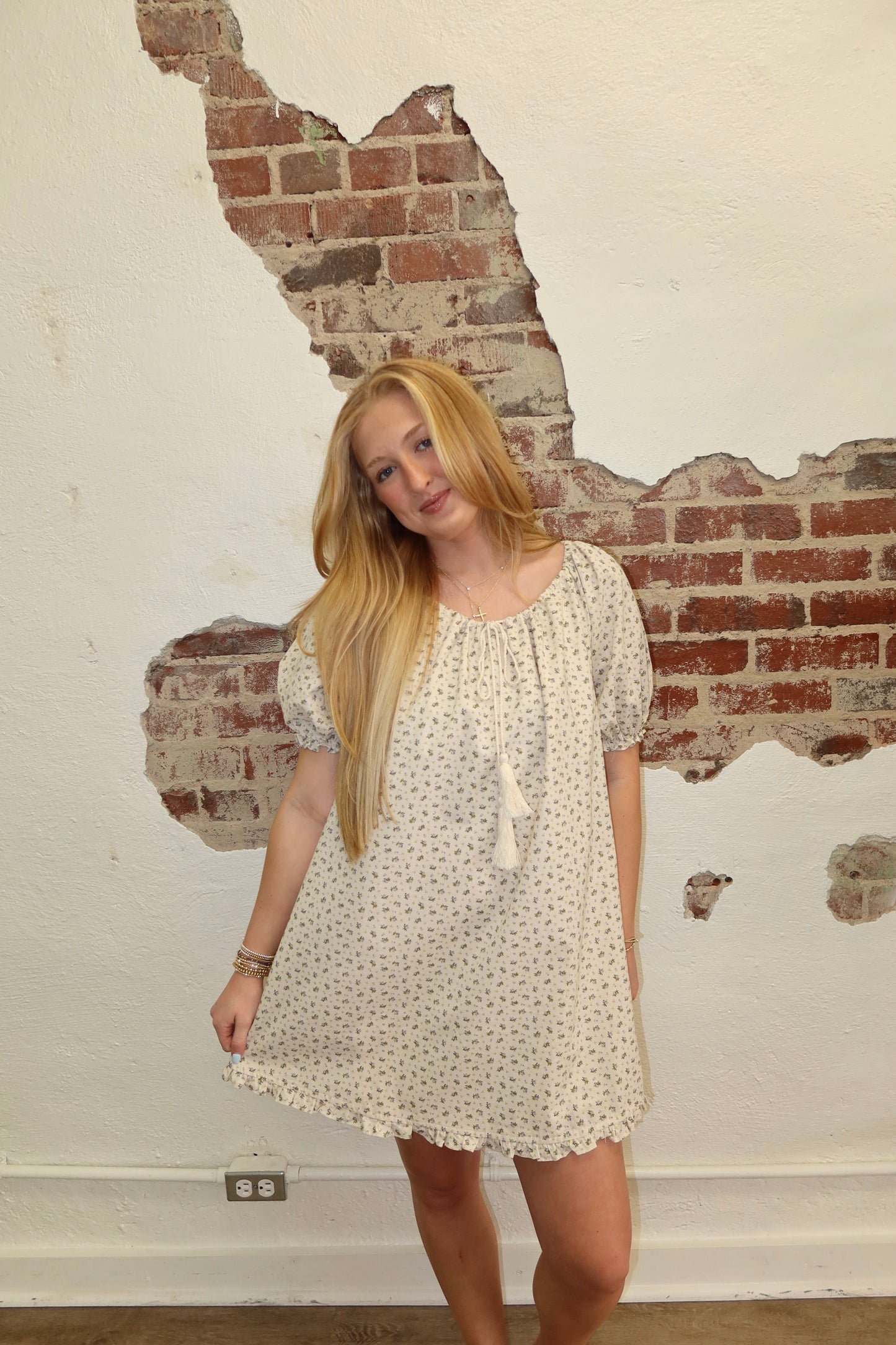 BLUE HAZE MINI DRESS