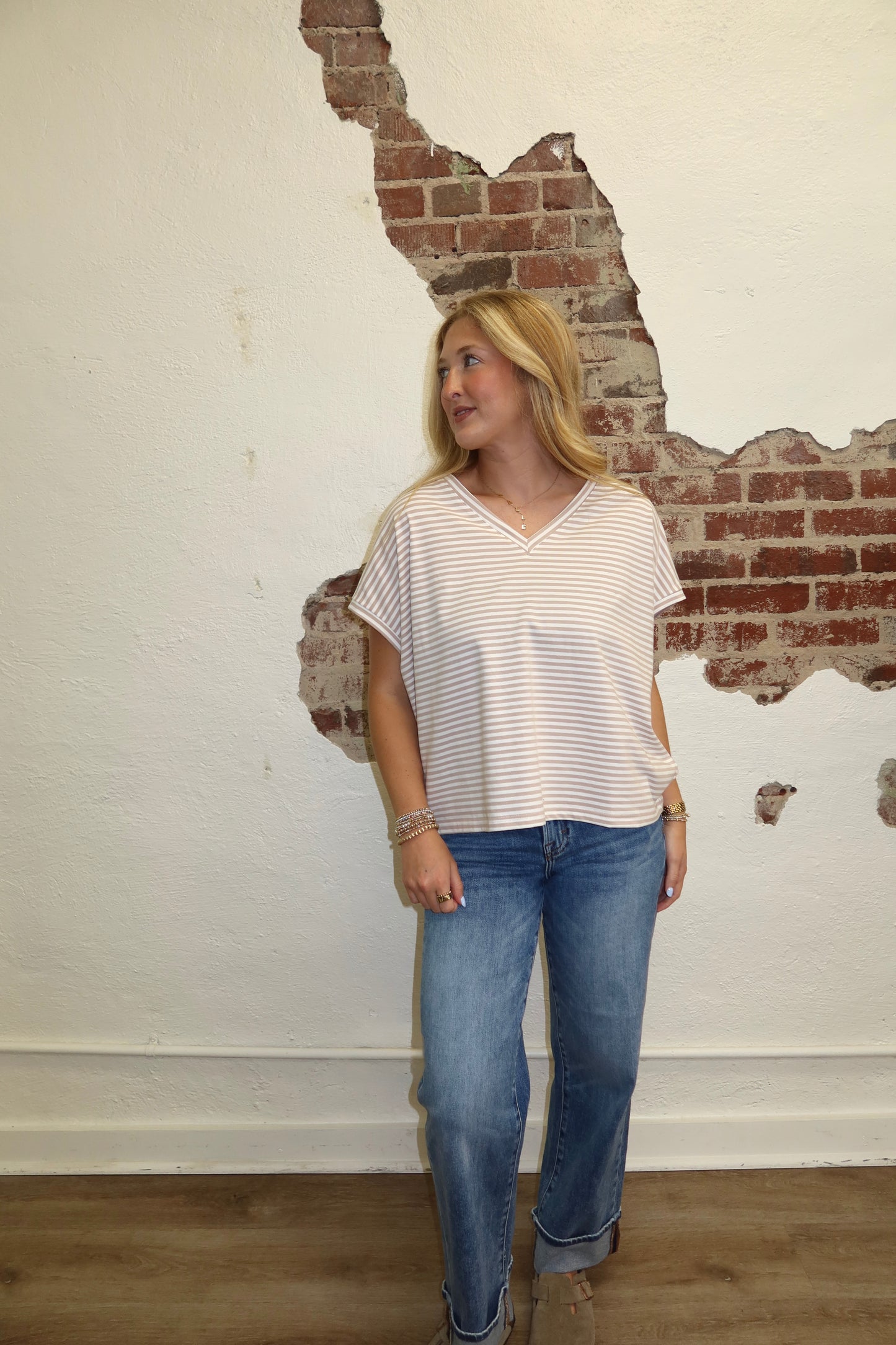 The Sunday Stripe Tee