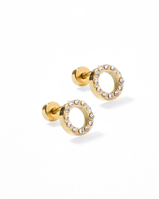 LAINEY GOLD- SCREWBACK STUD