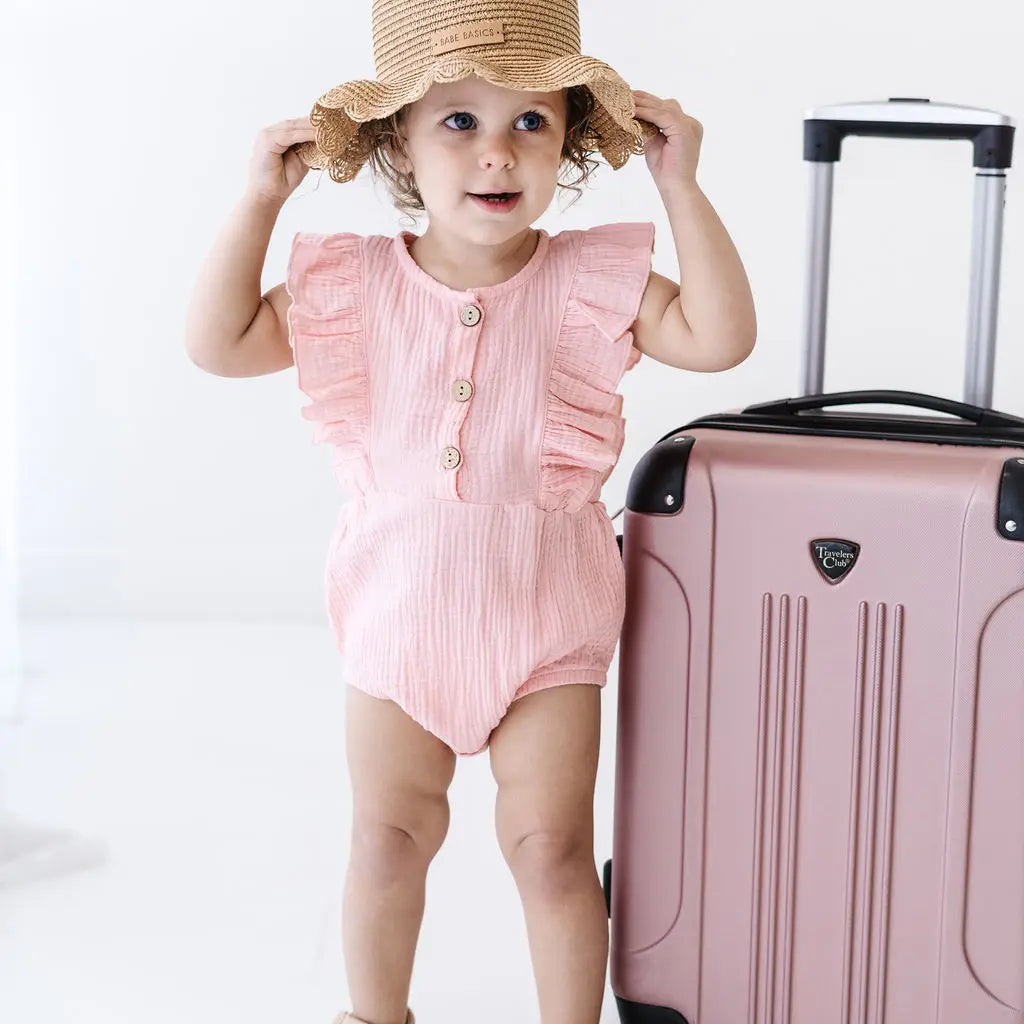 PINK SUMMER ROMPER