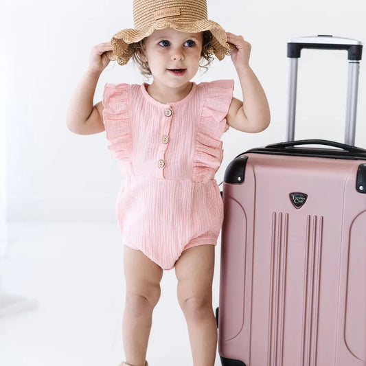 PINK SUMMER ROMPER