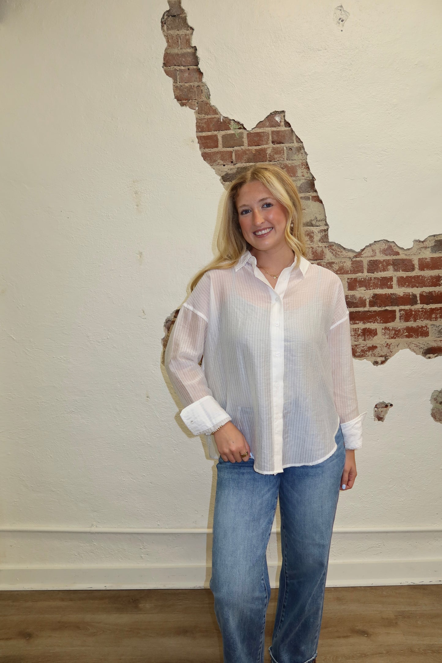Airy Textured Top