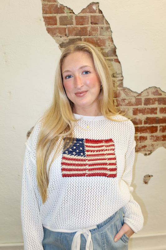 STAR SPANGLED SWEATER