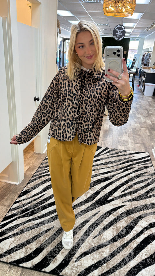 Leopard Luxe Jacket