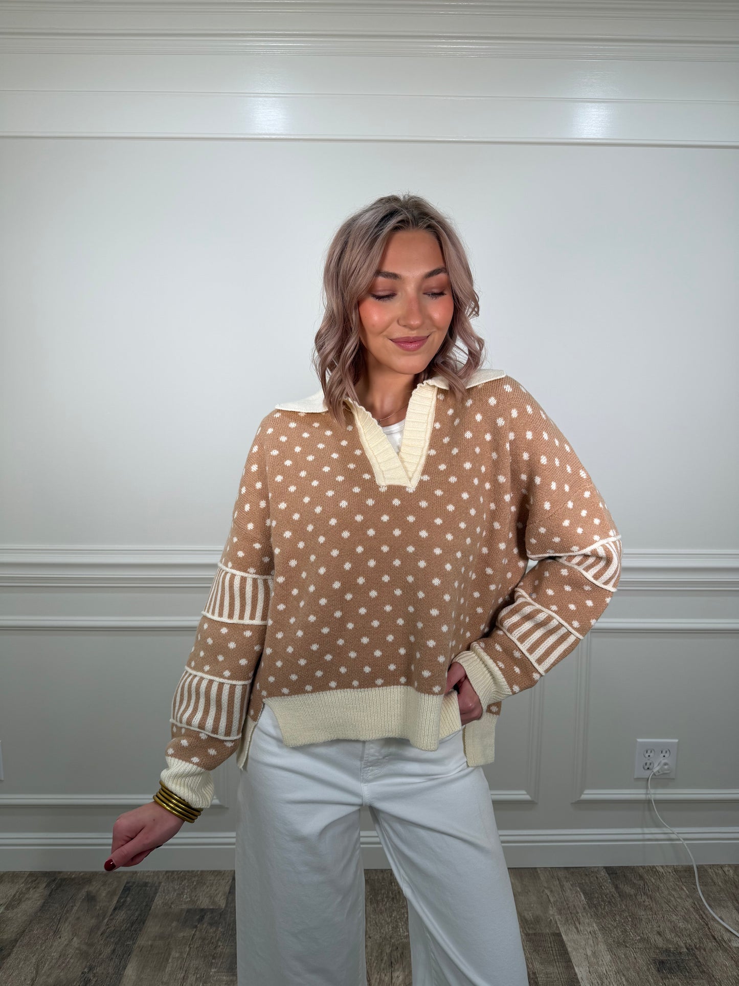 Darling Dot Sweater