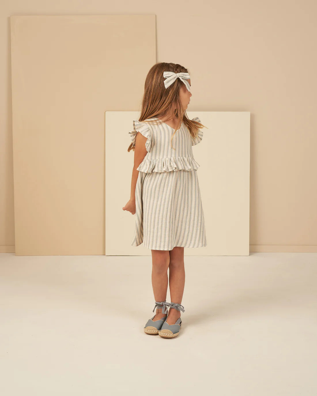 BRIELLE DRESS || OCEAN STRIPE