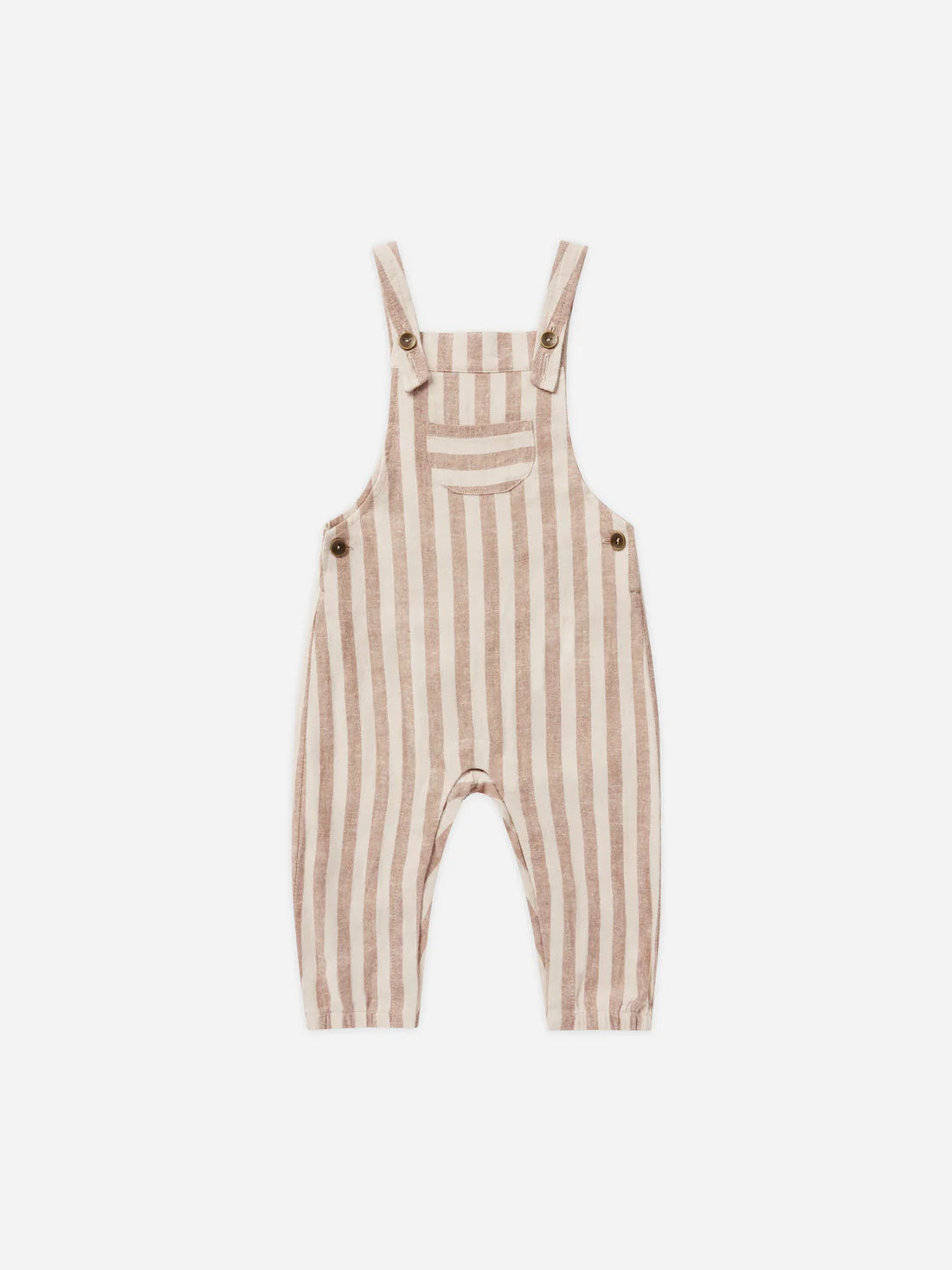 BABY OVERALL || CLAY STRIPE