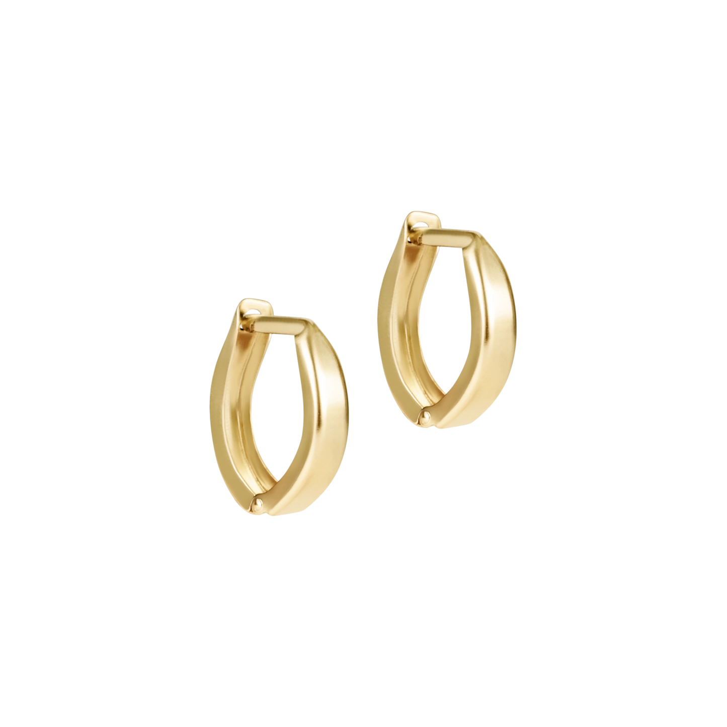 HUGGIE GOLD 0.5” HOOP
