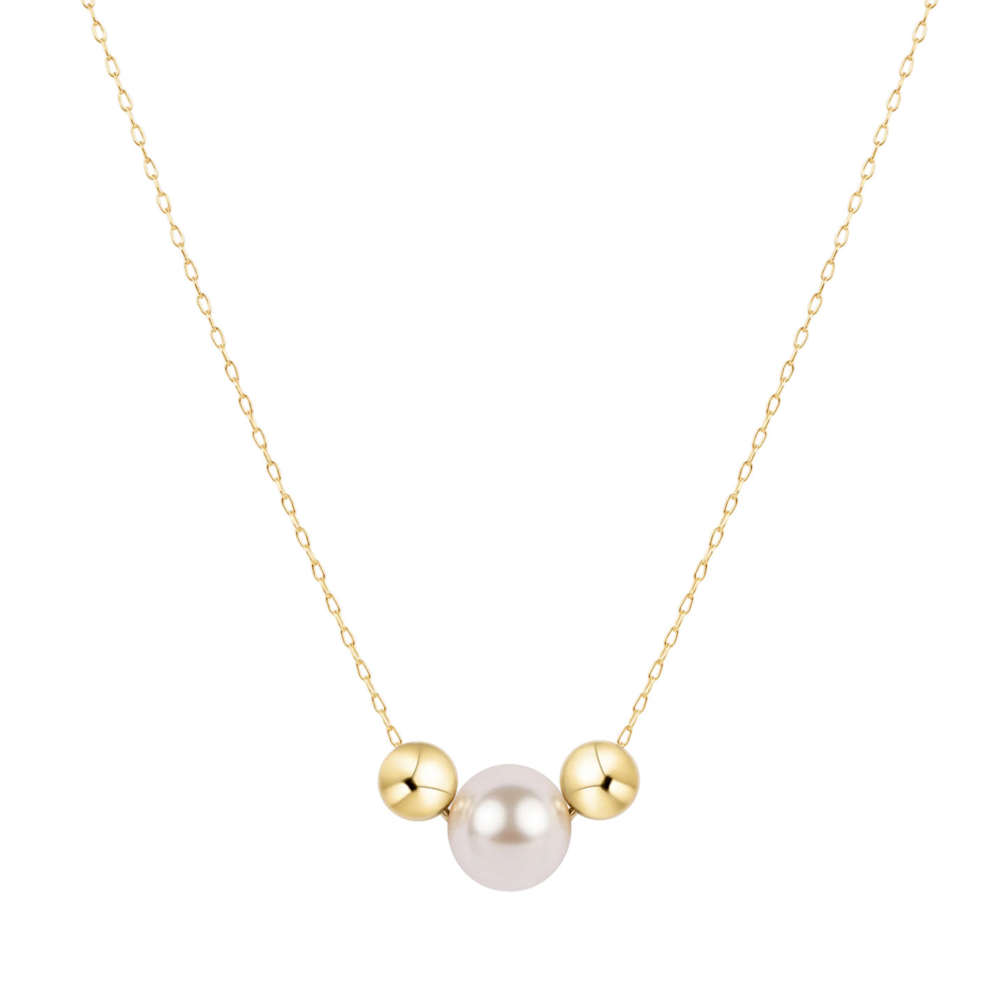 16” NECKLACE GOLD- PURPOSE PEARL